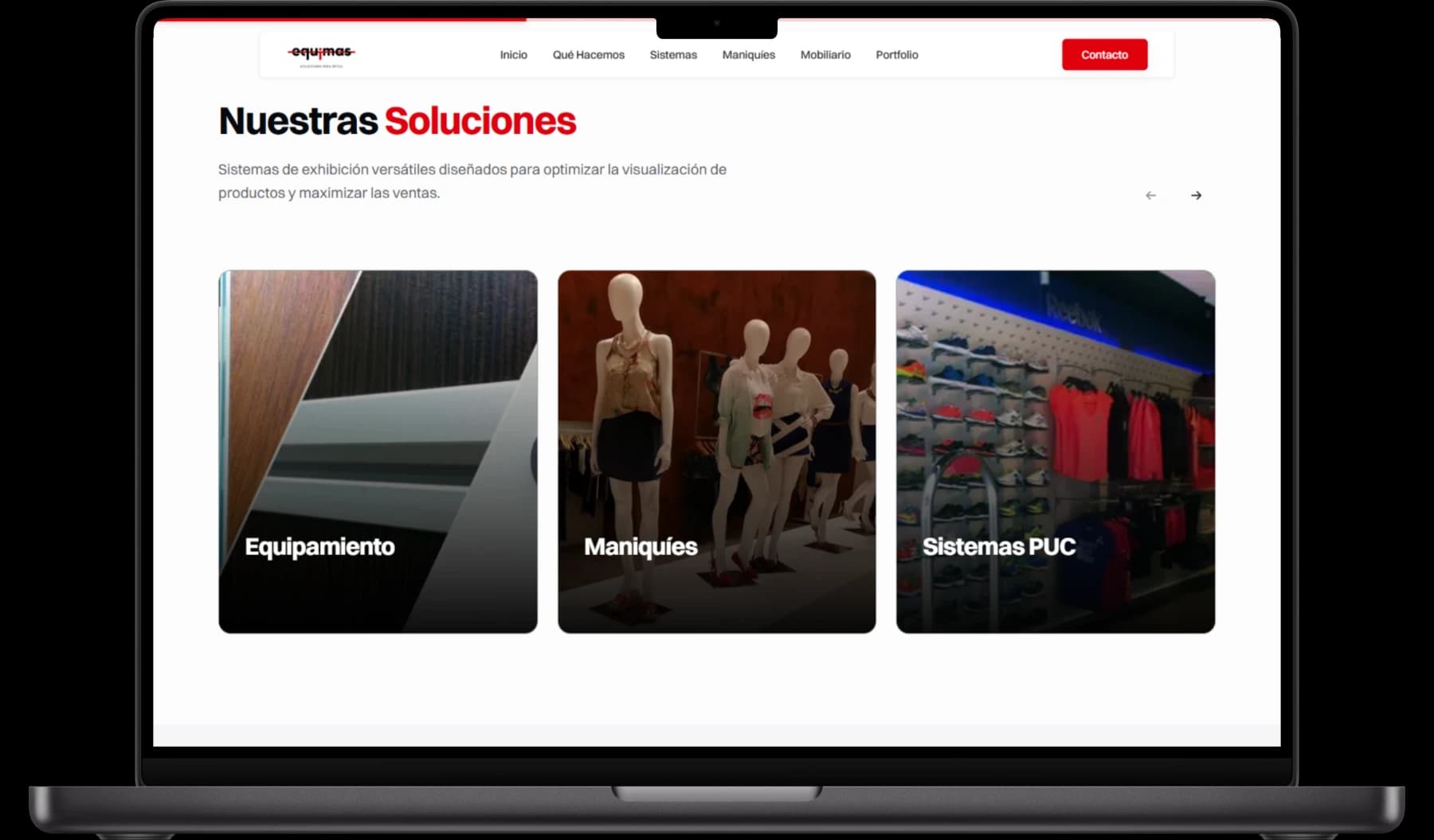 Equimas on a MacBook